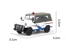 Load image into Gallery viewer, XCARTOYS 1:64 Police Beijing BJ Jeep Classic SUV Model Diecast Metal Car New