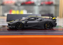 Load image into Gallery viewer, U2 1:64 Matte Black SF90XX Stradale Racing Sports Model Diecast Resin Car New Collection