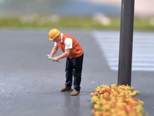 Load image into Gallery viewer, 1:64 Painted Figure Model Miniature Resin Sand Diorama Construction Workers Set