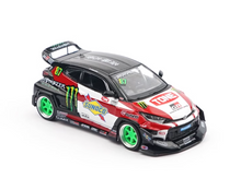 Load image into Gallery viewer, Poprace 1:64 JDM GR Yaris Pandem Racing Sports Model Diecast Metal Car New Collection