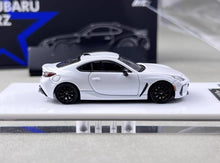 Load image into Gallery viewer, ATS 1:64 White BRZ Coupe Sports Open Model Diecast Metal Car New Collection