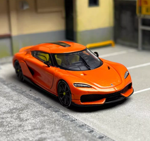 Load image into Gallery viewer, HKM 1:64 Orange Gemera Super Racing Sports Model Diecast Metal Car