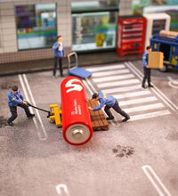 Load image into Gallery viewer, 1:64 Painted Figure Mini Model Miniature Diorama Sand Warehouse Workers Man Toy Collection