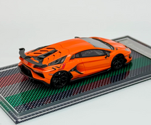 Load image into Gallery viewer, U2 1:64 Orange Novitec Aventador SVJ LP770 Sports Model Diecast Resin Car New Collection