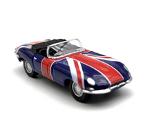 Load image into Gallery viewer, 1:76 Blue Flag Jaguar E Type Convertible Sports Model Diecast Metal Car New Collection