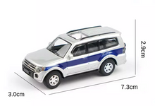 Load image into Gallery viewer, XCARTOYS 1:64 Silver JDM Pajero Gen.4 SUV Off Road Model Diecast Metal Car