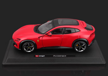 Load image into Gallery viewer, Bburago 1:24 Red Purosangue SUV Sports Model Diecast Metal Car New