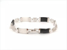 Load image into Gallery viewer, Nature Jade Beaded Bracelet Jewelry Blessing Lucky Fortune Gift For Her Black W
