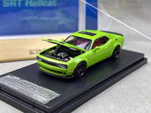 Load image into Gallery viewer, SH 1:64 Green SRT Hellcat Muscle Coupe Sports Model Diecast Metal Car New