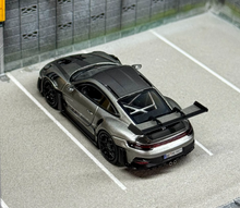 Load image into Gallery viewer, LMLF 1:64 Gray Carbon 911 992 GT3 RS Racing Sport Model Diecast Metal Car New Collection