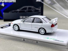 Load image into Gallery viewer, ATS 1:64 White Lancer Evolution EVO IV 4 Sports Model Diecast Metal Car New Collection
