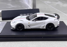 Load image into Gallery viewer, LT 1:64 White 812 Novitec N-Largo Racing Sports Model Diecast Metal Car New Collection
