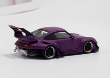 Load image into Gallery viewer, Scalemini 1:64 Purple RWB 993 911 Racing Sports Model Diecast Resin Car New Collection
