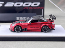 Load image into Gallery viewer, MT 1:64 JDM JS Red S2000 Racing Sports Model Diecast Metal Car New Collection