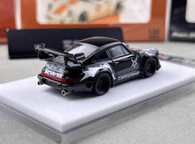Load image into Gallery viewer, FS 1:64 Black RWB 964 Classic Sports Model Diecast Metal Car New Collection