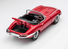 Load image into Gallery viewer, GFCC 1:64 Red 1961 E Type Roadster Convertible Model Diecast Metal Car New