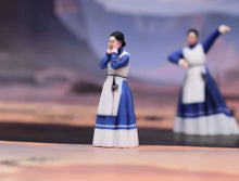 Load image into Gallery viewer, 1:64 Painted Figure Model Miniature Resin Diorama Sand Korean Traditional Lady