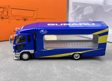 Load image into Gallery viewer, GCD 1:64 Blue Fuso Fighter Outriggers Raised Truck Model Diecast Metal Car New