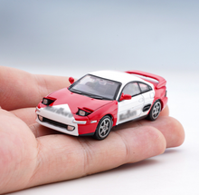Load image into Gallery viewer, 1:64 JDM Red White Toyota MR2 W20 Racing Sports Model Toy Diecast Metal Car BN