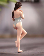 Load image into Gallery viewer, 1:64 Painted Figure Model Miniature Resin Diorama Sand Sexy Swimming Suit Girl New