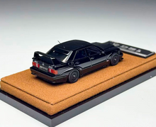 Load image into Gallery viewer, Deepmaker 1:64 Black 190E EVOII Widebody Sports Model Diecast Resin Car New Collection