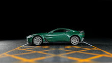 Load image into Gallery viewer, TSC 1:64 Green Decal VANTAGE V12 Sports Model Diecast Metal Car New Collection