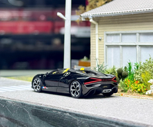 Load image into Gallery viewer, Minigt 1:64 Black W16 Mistral Convertible Sports Model Diecast Metal Car New Collection