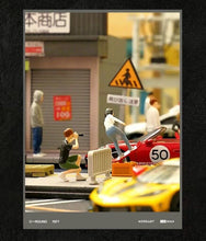 Load image into Gallery viewer, 1:64 Painted Figure Mini Model Miniature Resin Diorama Camera Man Photographer