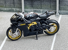 Load image into Gallery viewer, CM 1:64 Black MV Agusta 800 Figure Sports Model Diecast Metal Motorcycle New Collection