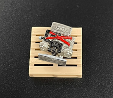 Load image into Gallery viewer, 1:64 3D JDM EJ20 STI Engine Garage Mechanic Display Model Resin For Car New