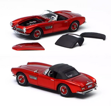 Load image into Gallery viewer, GFCC 1:64 Red 1957 507 Soft Top Classic Sport Model Diecast Metal Car New Collection