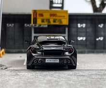 Load image into Gallery viewer, King 1:64 Black Vanquish Zagato Hatchback Sports Model Diecast Metal Car New Collection