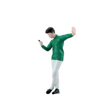 Load image into Gallery viewer, 1:64 Painted Figure Mini Model Miniature Resin Diorama People Sand Man Leaning