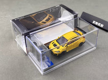 Load image into Gallery viewer, CM 1:64 Yellow Impreza WRX 11 XI Widebody Sports Model Diecast Metal Car New Collection