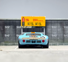 Load image into Gallery viewer, FY 1:64 Blue Gulf 1968 GT40 MK1 #9 Racing Sports Model Diecast Metal Car New Collection