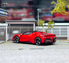 Load image into Gallery viewer, BBR 1:64 SF90 Rosso Corsa Sports Model Diecast Metal Car New Collection