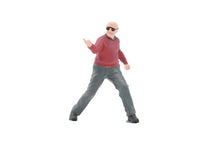 Load image into Gallery viewer, 1:24 Painted Figure Model Miniature Resin Diorama Sand Dancing Lively Old Man