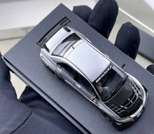 Load image into Gallery viewer, TM 1:64 Silver Carbon Lancer EVO 9 IX Widebody Model Diecast Metal Car New Collection
