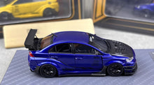 Load image into Gallery viewer, 404Error 1:64 Blue Lancer EVO X Varis Widebody Model Diecast Resin Car New