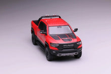 Load image into Gallery viewer, 1:64 596 Red Ram 1500 TRX Pickup Truck Sports Model Diecast Metal Car New Collection