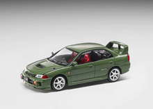 Load image into Gallery viewer, Poprace 1:64 Green Lancer EVO IV 4th Sports Model Diecast Metal Car New Collection