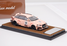Load image into Gallery viewer, QD 1:64 Pink RS6 C7 DTM #9 Wagon Sports Model Diecast Resin Car New Collection
