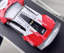 Load image into Gallery viewer, PSC 1:64 White Red LP800-4 Racing Sports Model Diecast Metal Car BN