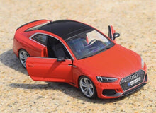 Load image into Gallery viewer, Bburago 1:24 Red RS5 Coupe Racing Sports Model Toy Diecast Metal Car Box BN