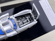 Load image into Gallery viewer, YS 1:64 Silver 300SLR Classic Sports Model Diecast Metal Car BN