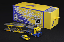 Load image into Gallery viewer, 1:64 Spoon Actros Gigaspace 4x2 Trailer Truck FD2 #95 Model Diecast Metal Car