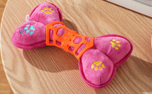 Load image into Gallery viewer, Dog Squeaky Toys Chew Puppy Rubber Fluffy Toy Durable Play Fetch Safe Bone Pet