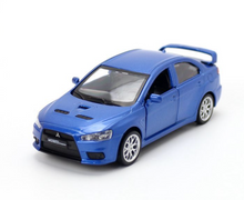 Load image into Gallery viewer, CCA 1:41 JDM EVO 10 Lanser X Racing Sports Model Toy Diecast Metal Car