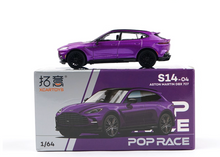 Load image into Gallery viewer, Poprace 1:64 Purple DBX 707 SUV Sports Model Diecast Metal Car New Collection