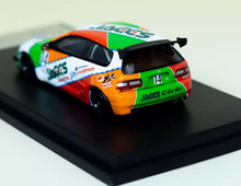 Load image into Gallery viewer, Fuji 1:64 Civic EG6 #14 Sir Pandem Rocket Bunny Model Diecast Metal Car New Collection